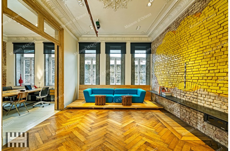 Duplex Office for Rent in Historical Mizzi Building, Galatasaray 