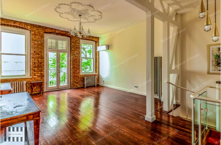 2+1 Duplex with Bosphorus View for Rent in Galata