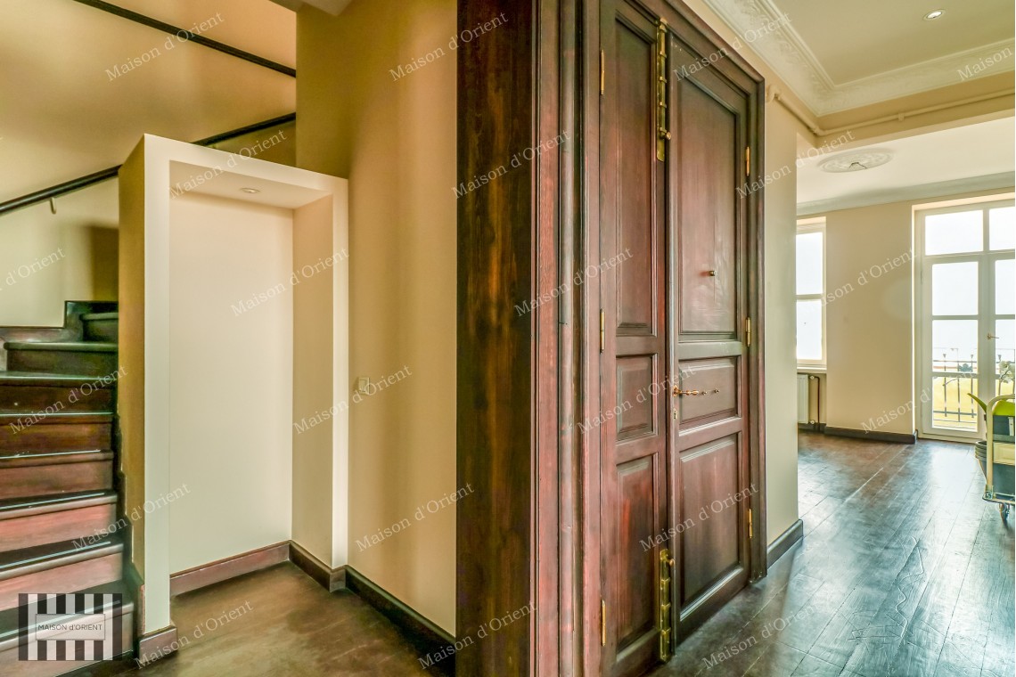 Duplex with Terrace for Rent in Cihangir Pamir Bey Building