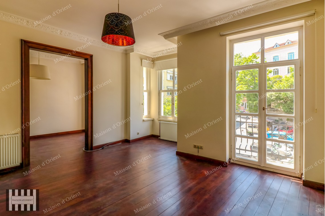Duplex with Terrace for Rent in Cihangir Pamir Bey Building
