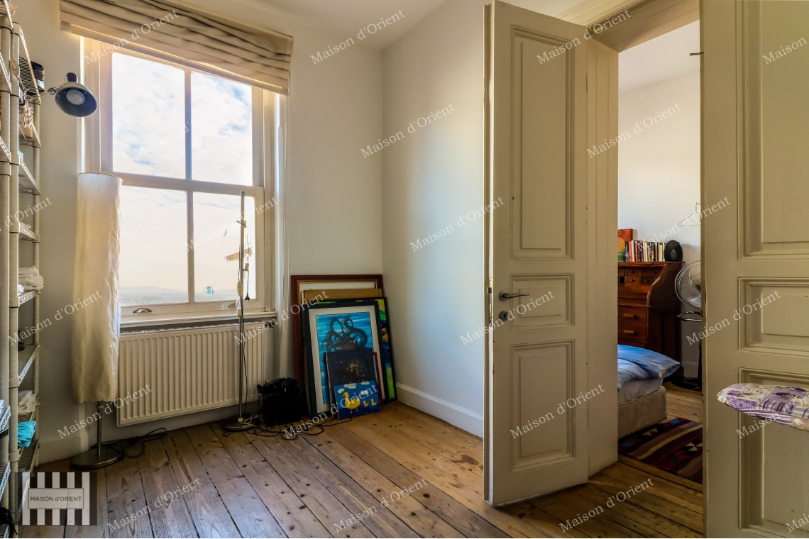 Galata'da 180m2 Boğaz Manzaralı Kiralık Daire