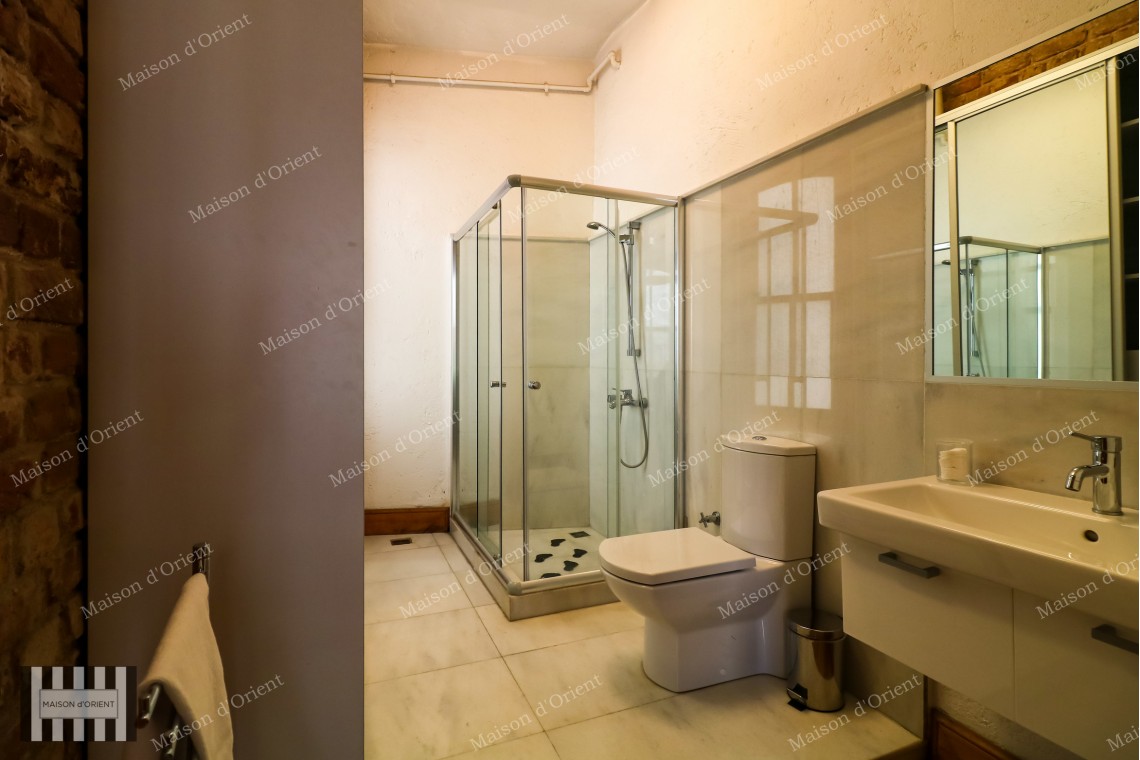 3+2 Rental Flat in Historical Petraki Building, Galata