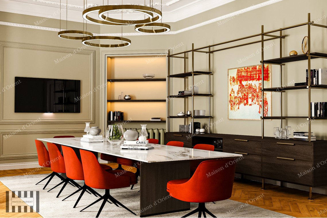 2+1 Flat for Rent with Balcony in Maanaa Building, Galatasaray