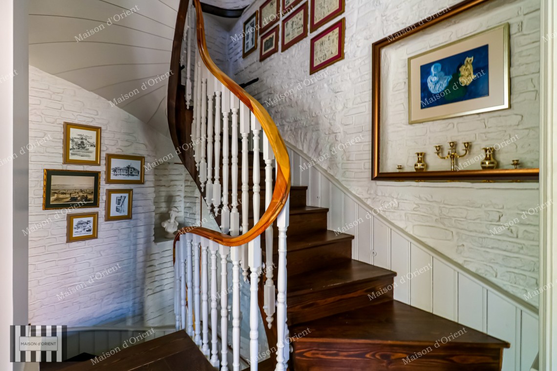 Historical Detached House for Rent with Terrace and View in Balat