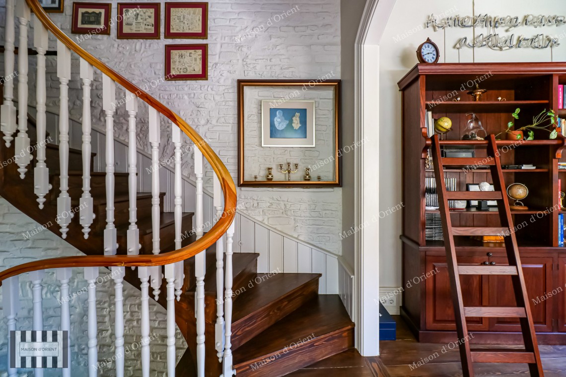 Historical Detached House for Rent with Terrace and View in Balat