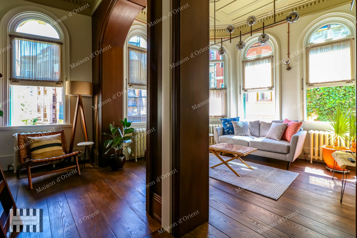 Historical Detached House for Rent with Terrace and View in Balat
