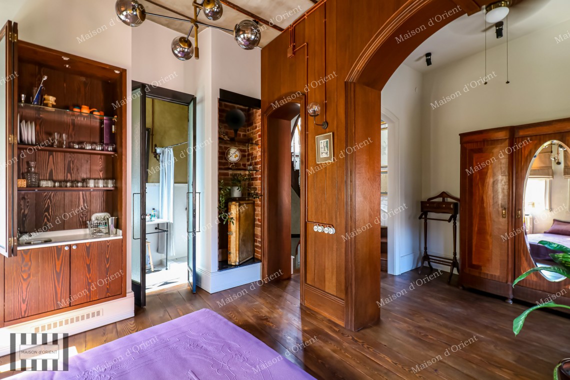 Historical Detached House for Rent with Terrace and View in Balat
