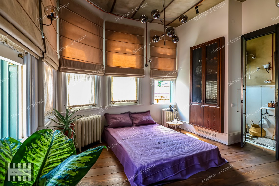 Historical Detached House for Rent with Terrace and View in Balat