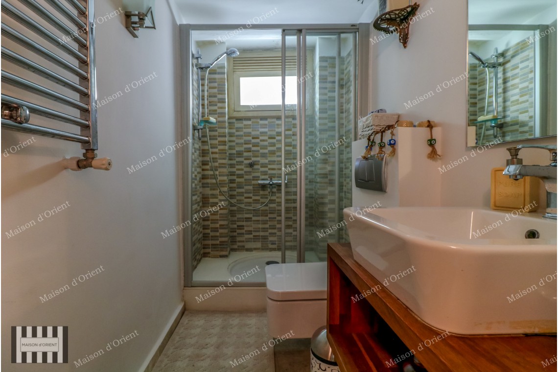 120sqm Furnished Garden Duplex for Rent in Galata