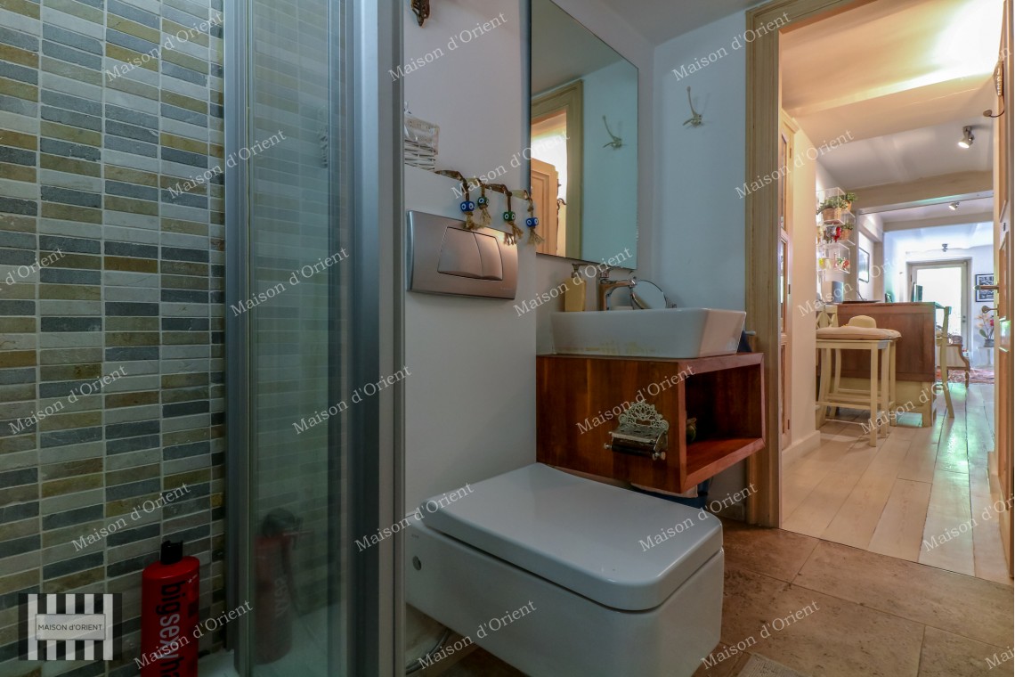 120sqm Furnished Garden Duplex for Rent in Galata