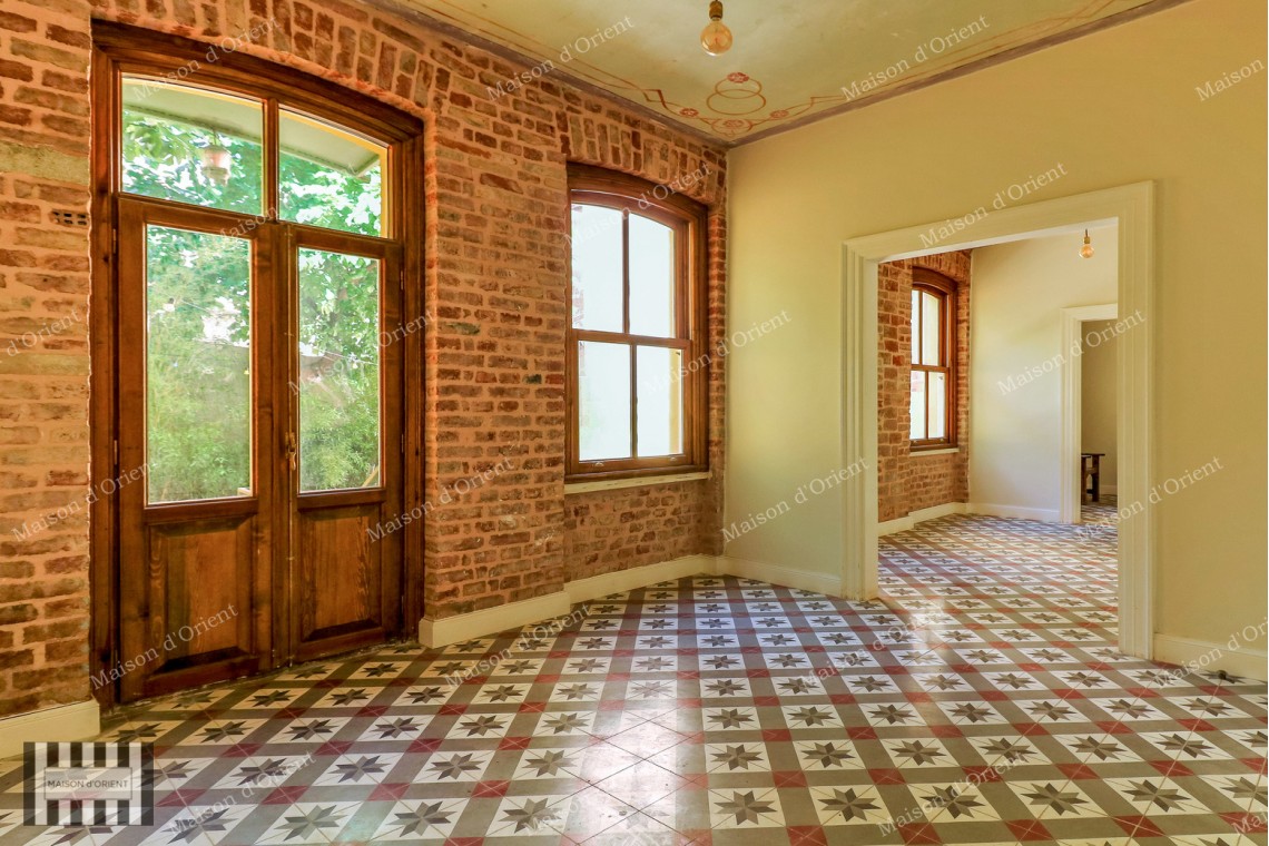 Renovated Garden Duplex Office for Rent in Galata