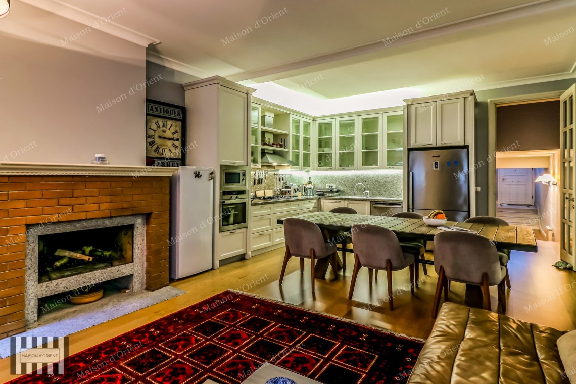 Renovated Historical Fourlex Greek House for Rent in Emirgan