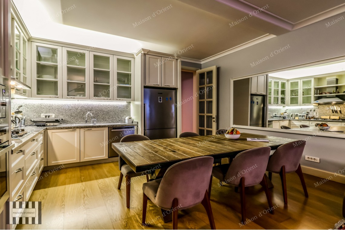 Renovated Historical Fourlex Greek House for Rent in Emirgan