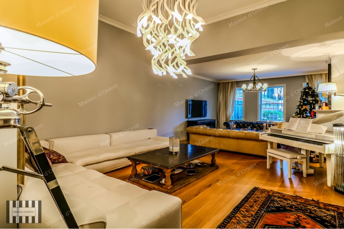 Renovated Historical Fourlex Greek House for Rent in Emirgan