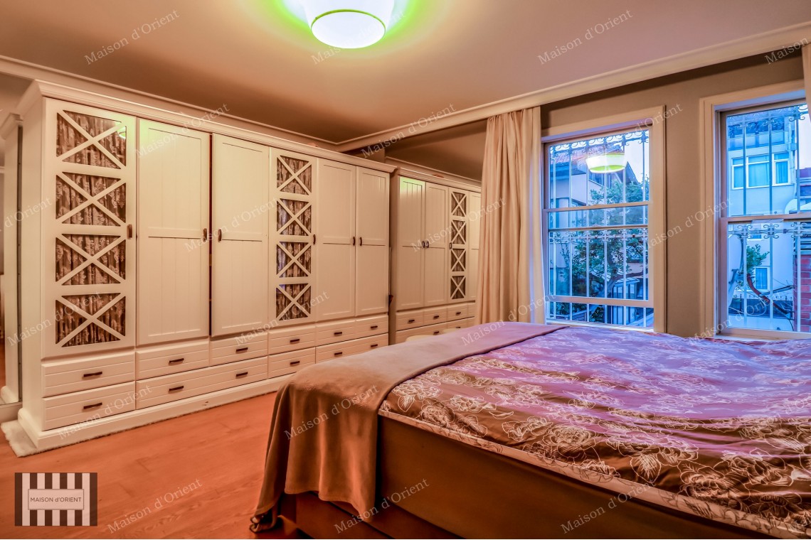 Renovated Historical Fourlex Greek House for Rent in Emirgan