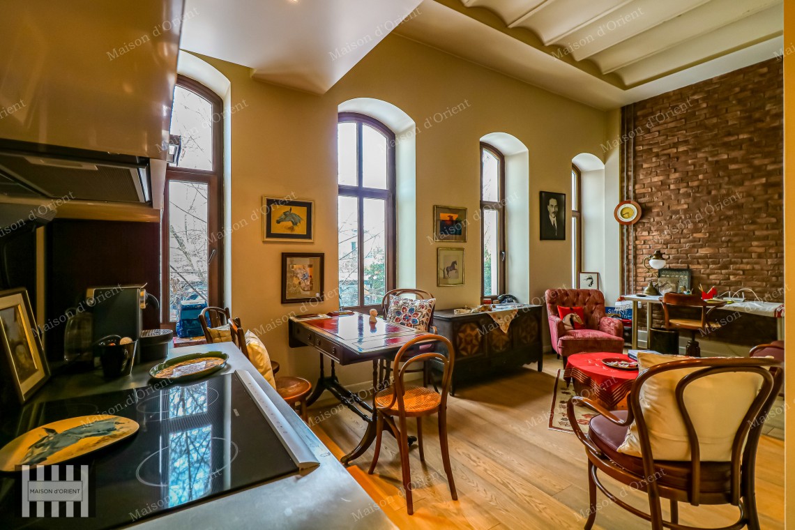 Studio Flat for Rent in Historical Akaretler Row Houses