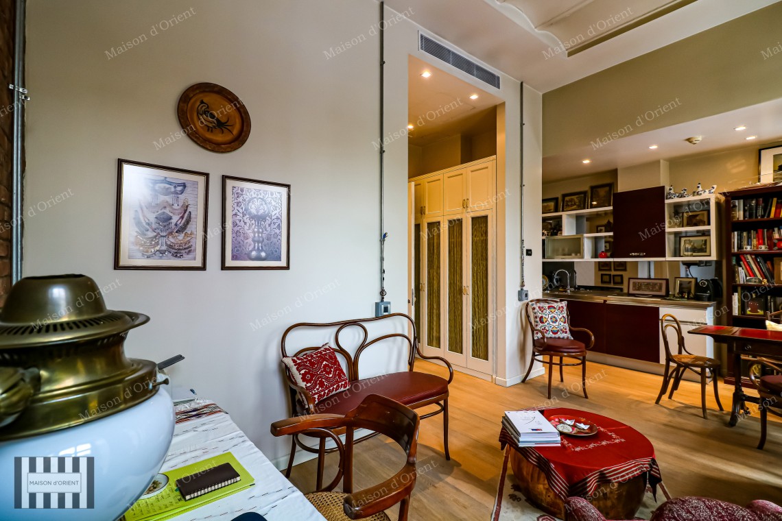 Studio Flat for Rent in Historical Akaretler Row Houses