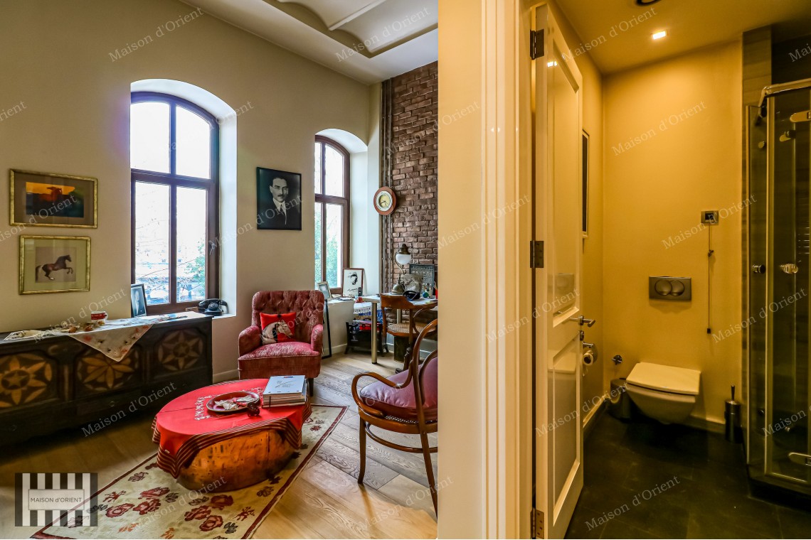 Studio Flat for Rent in Historical Akaretler Row Houses