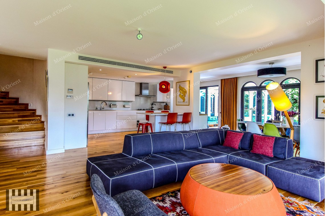 400sqm, 5+2 Triplex Villa for Sale in Yenikoy Tahir Pasa