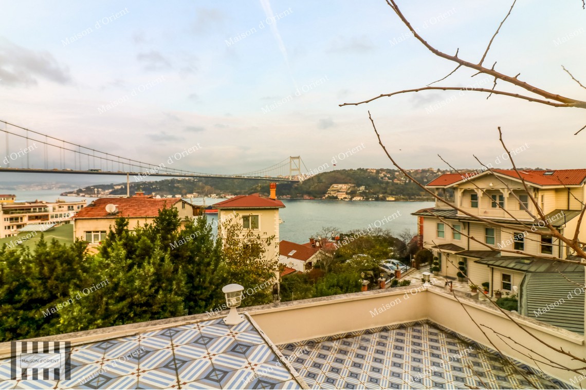 Villa with Bosphorus View for Sale in Rumeli Hisari