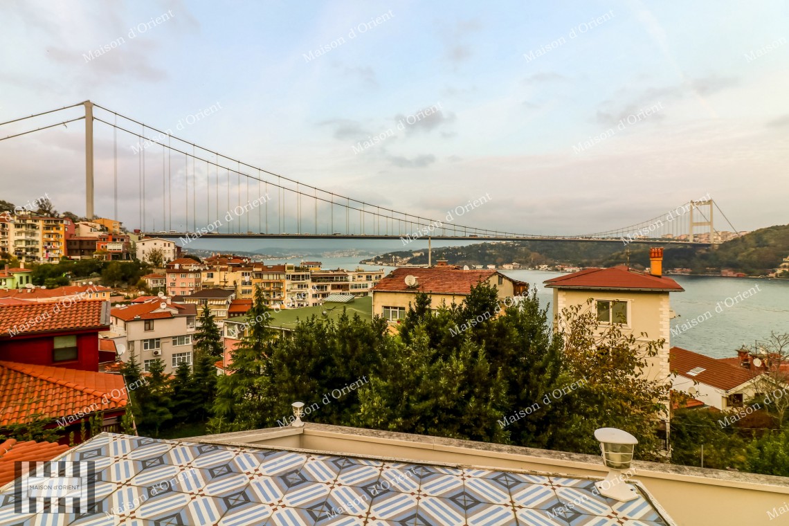 Villa with Bosphorus View for Sale in Rumeli Hisari