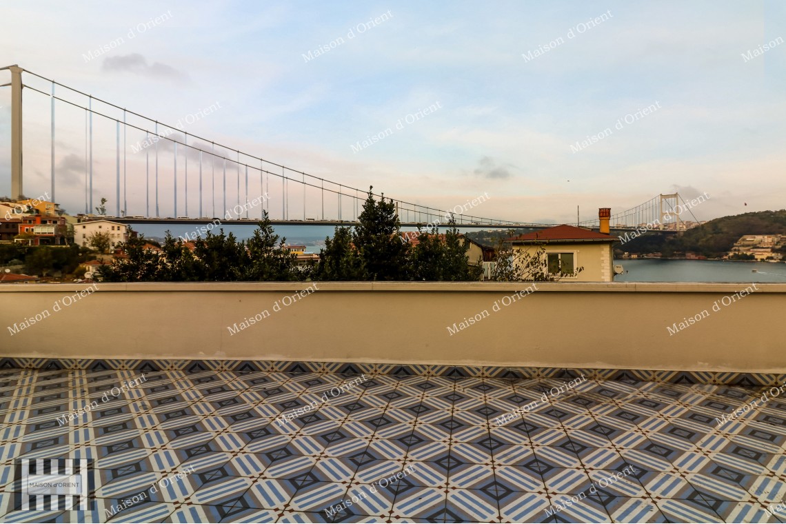 Villa with Bosphorus View for Sale in Rumeli Hisari