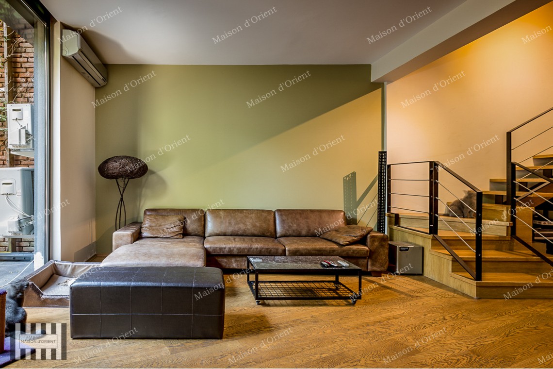 Modern Designed 2+1 Garden Duplex for Rent in Galata