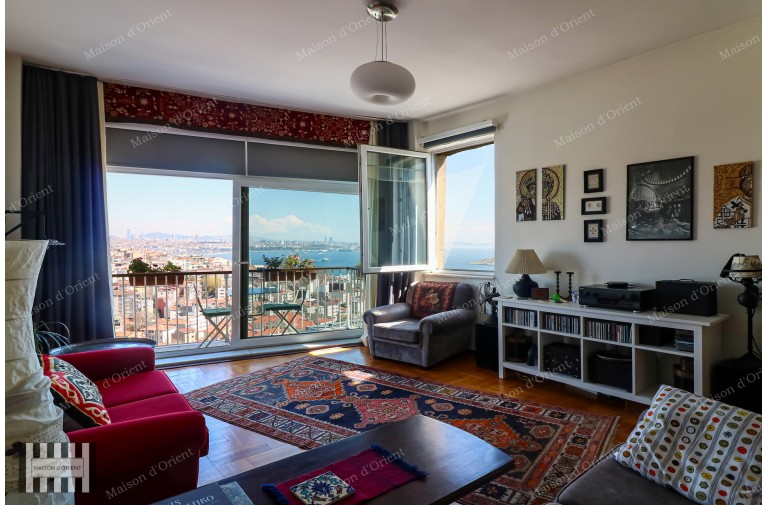 2+2 Aparment for Sale in Historical Building on Istiklal Street