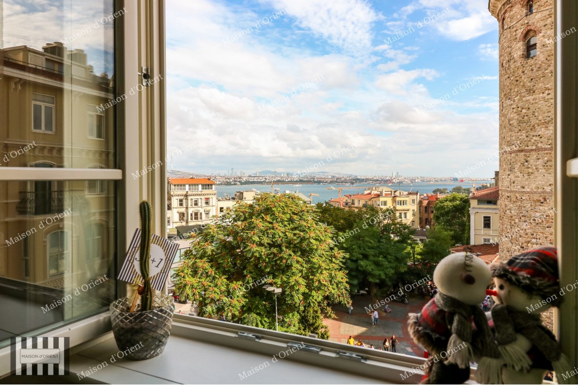 1+1 Flat for Rent in Historical Urgliavich Building in Galata