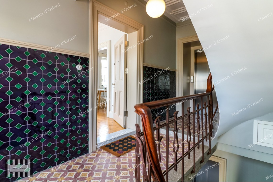 1+1 Flat for Rent in Historical Urgliavich Building in Galata