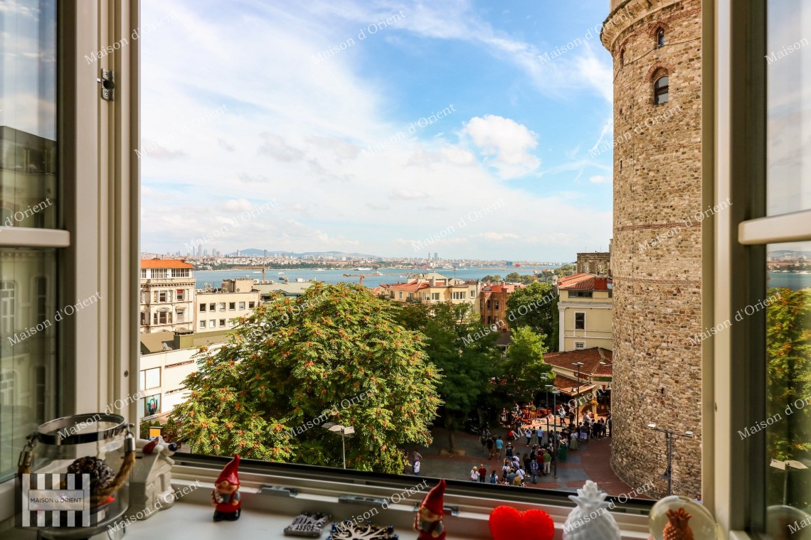 1+1 Flat for Rent in Historical Urgliavich Building in Galata