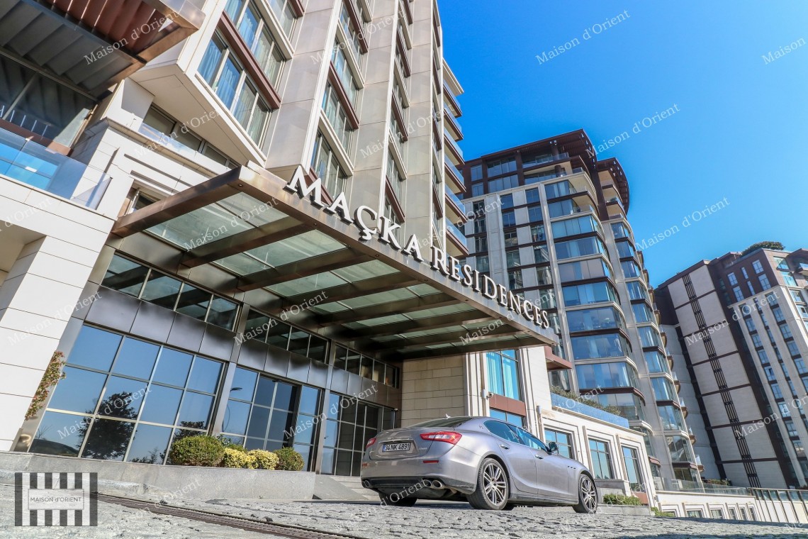 1+1 Flat with View for Sale in Macka Armani Residences