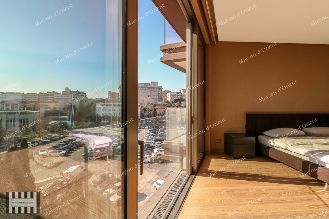 1+1 Flat with View for Sale in Macka Armani Residences