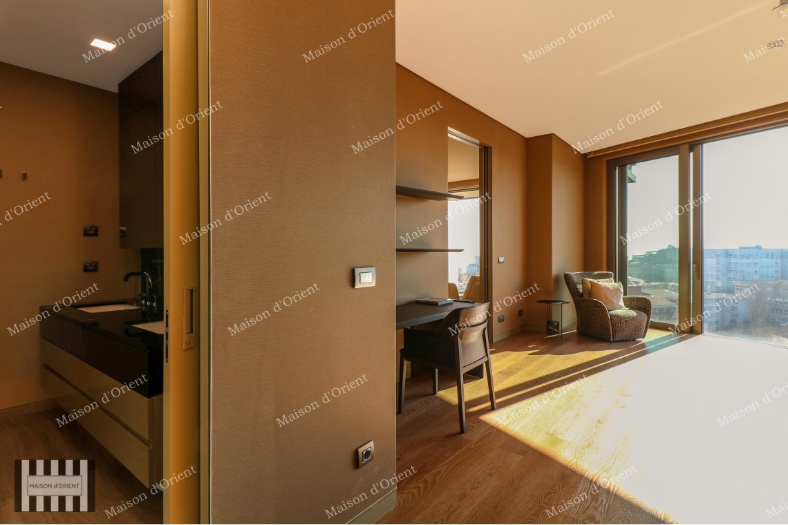 1+1 Flat with View for Sale in Macka Armani Residences