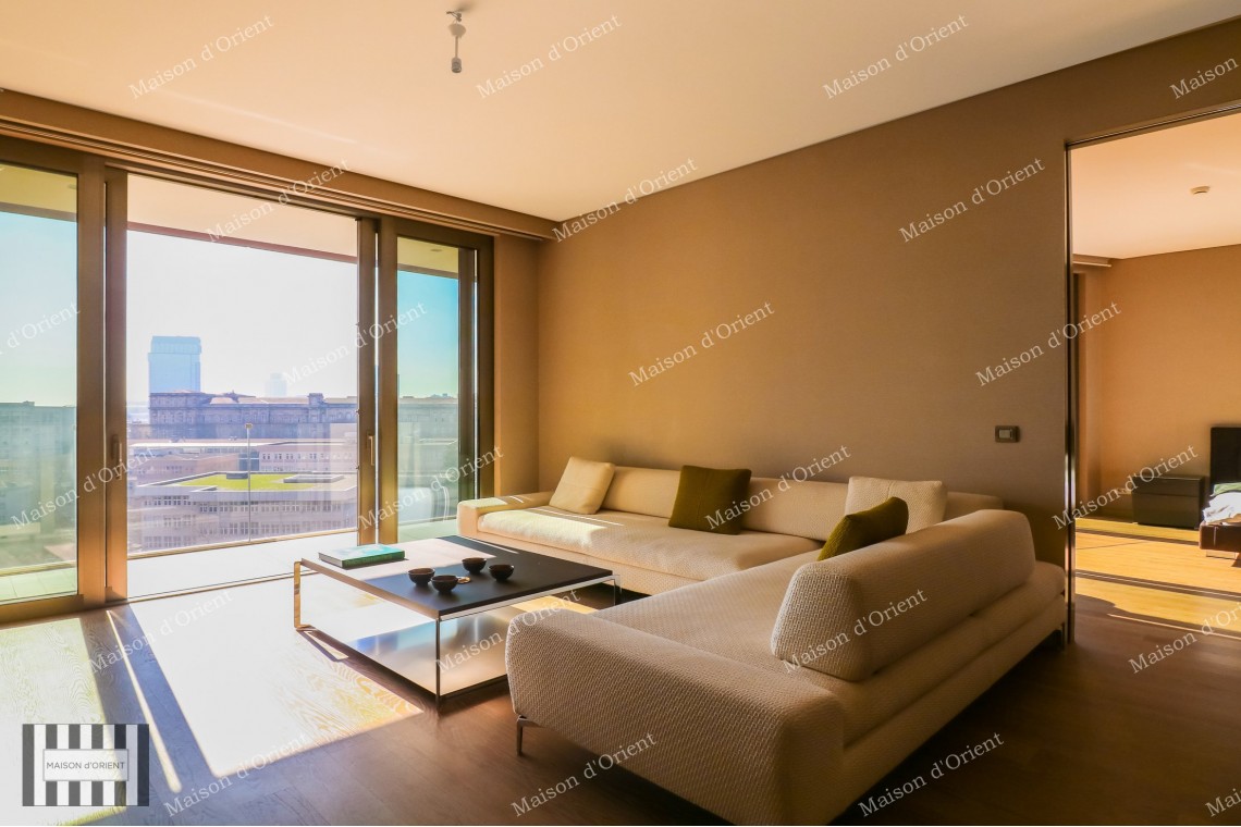 1+1 Flat with View for Sale in Macka Armani Residences