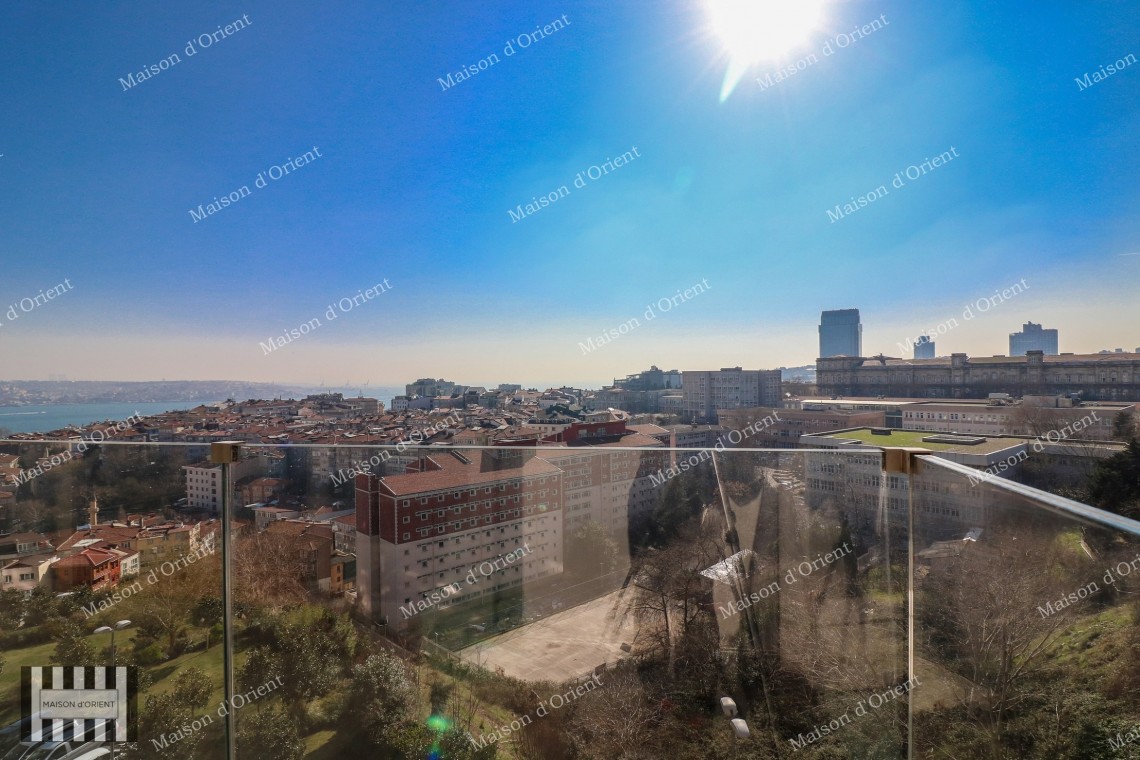 1+1 Flat with View for Sale in Macka Armani Residences