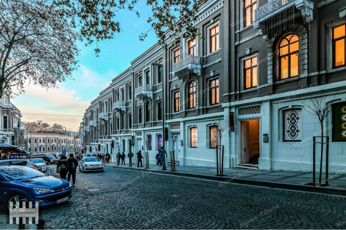 1100sqm Twin Villas with Garden for Rent in Akaretler Row Houses