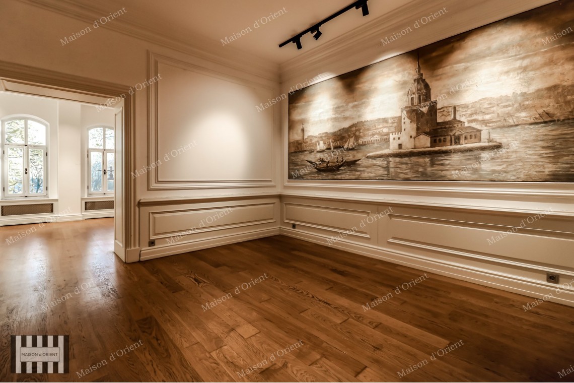 1100sqm Twin Villas with Garden for Rent in Akaretler Row Houses