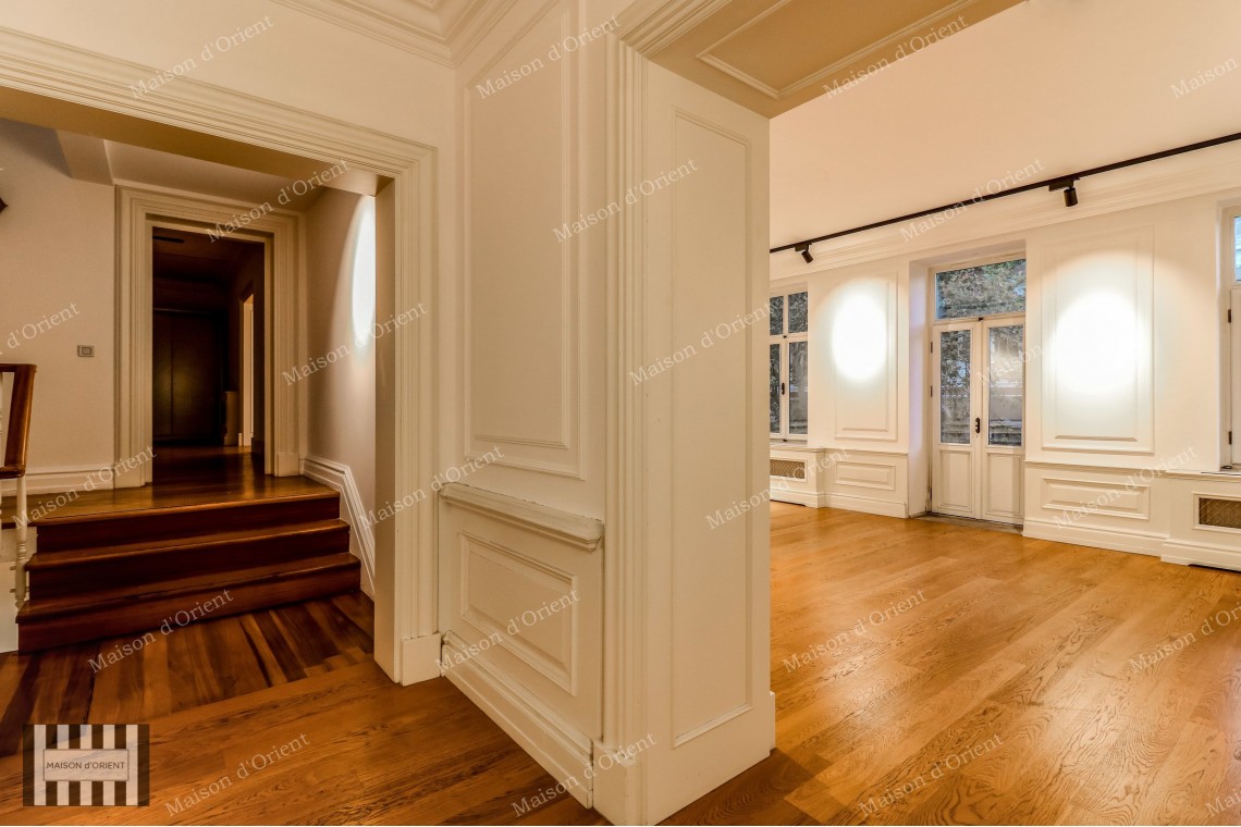 1100sqm Twin Villas with Garden for Rent in Akaretler Row Houses