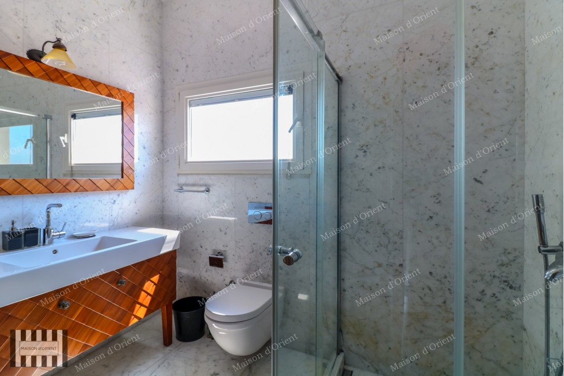 110sqm Furnished Flat with View for Rent in Cihangir