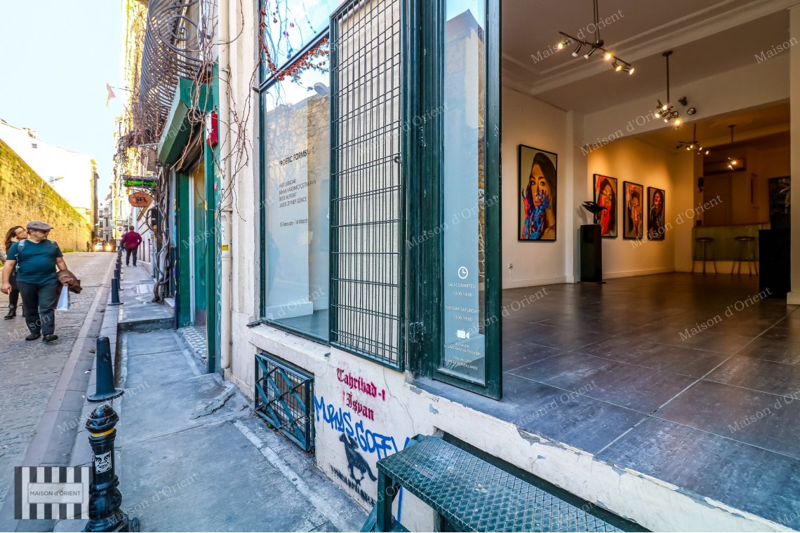 120sqm Store/Shop in Historical Building at Galatasaray