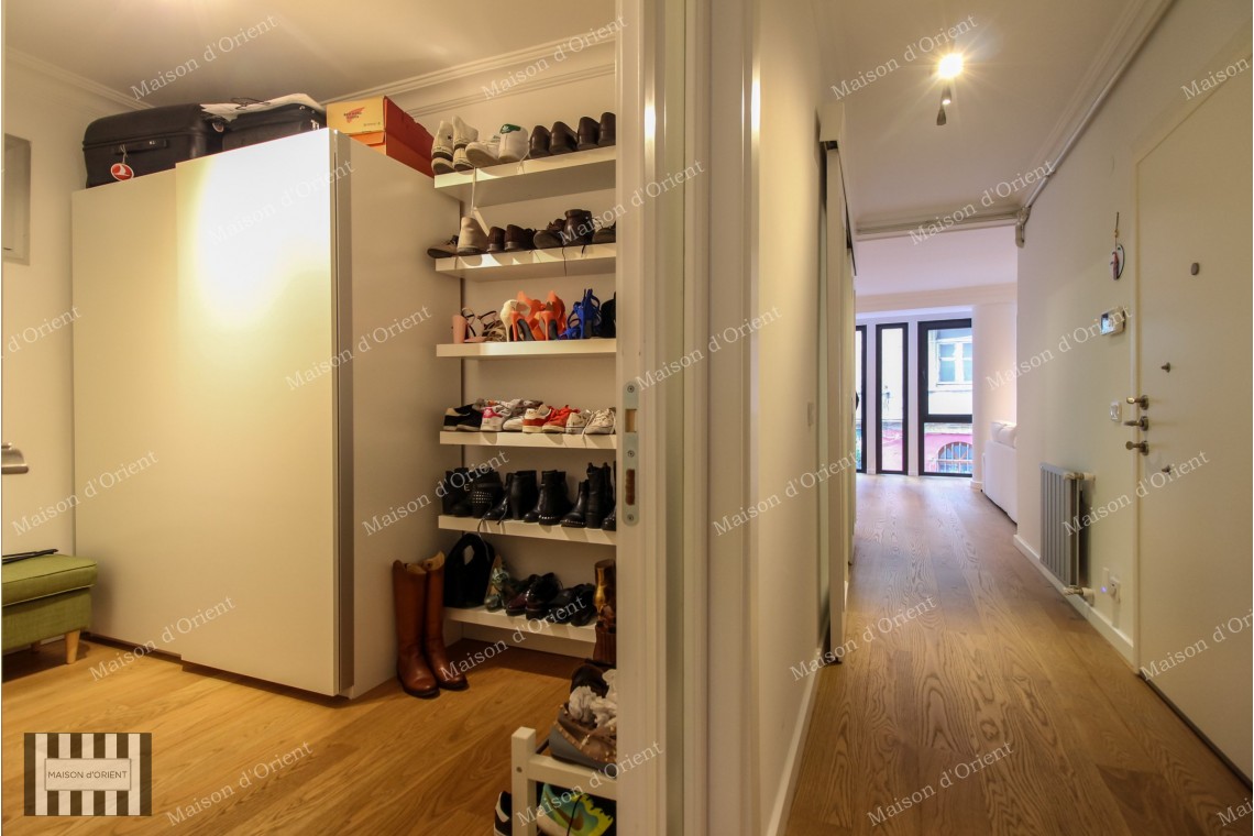 Flat for Rent with Balcony in New Building, Galata