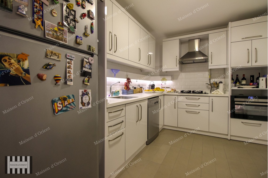 Flat for Rent with Balcony in New Building, Galata