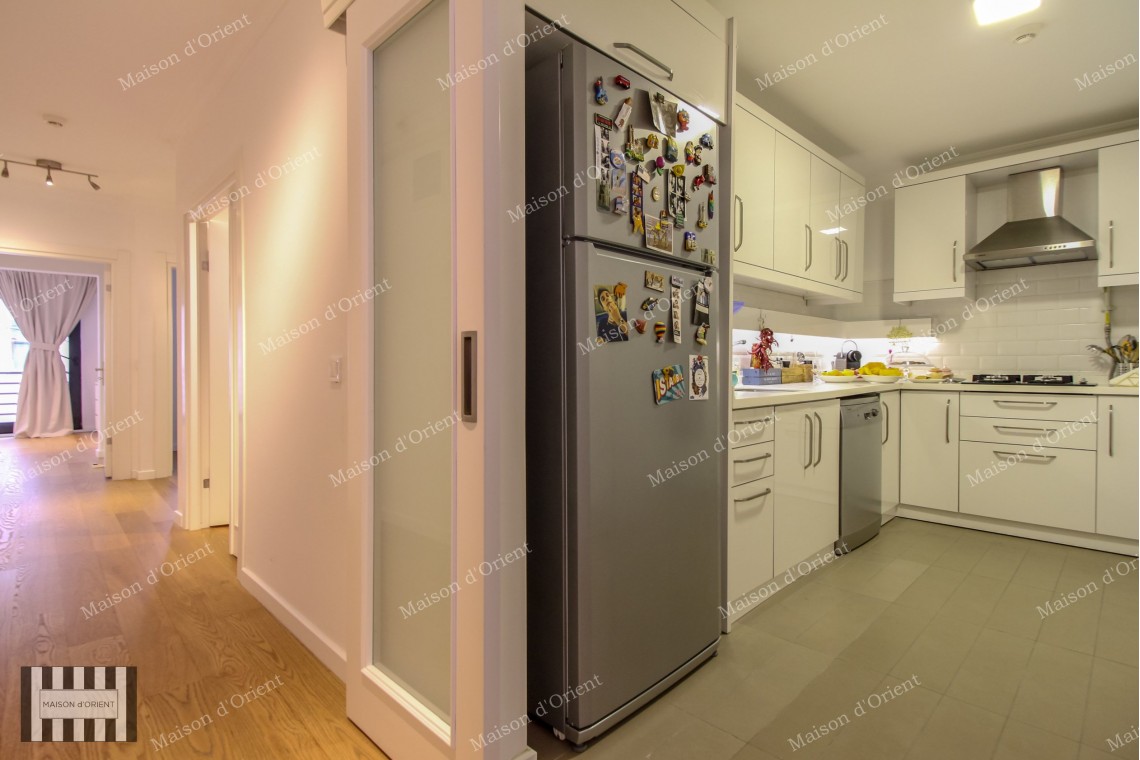 Flat for Rent with Balcony in New Building, Galata