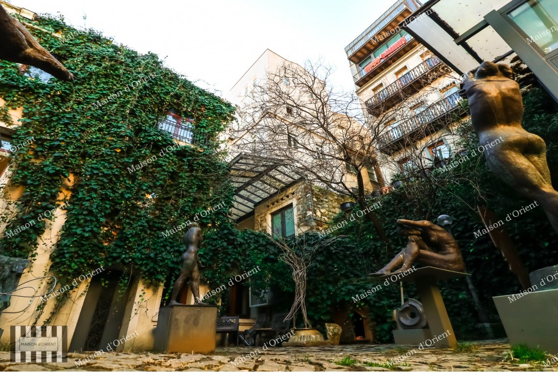 5-Storey Building with Private Garden for Sale in Galata