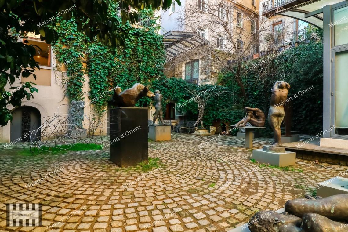 5-Storey Building with Private Garden for Sale in Galata
