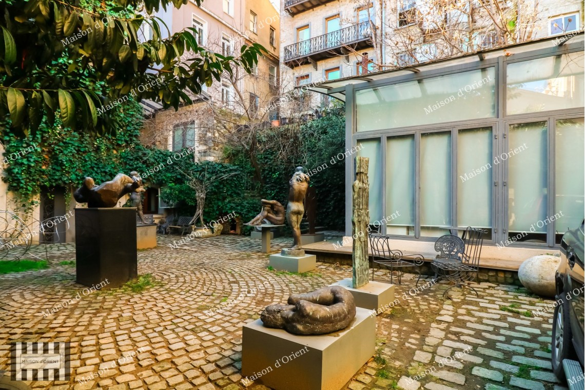 5-Storey Building with Private Garden for Sale in Galata