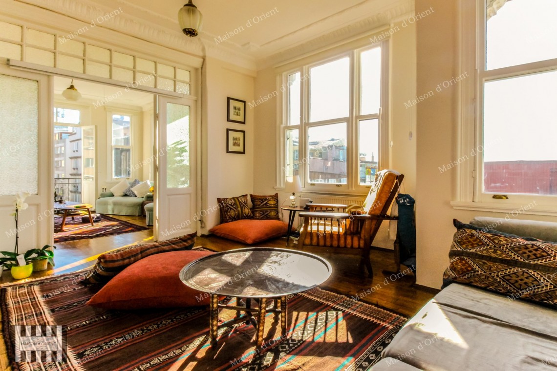 160sqm Flat with Galata Tower View for Sale