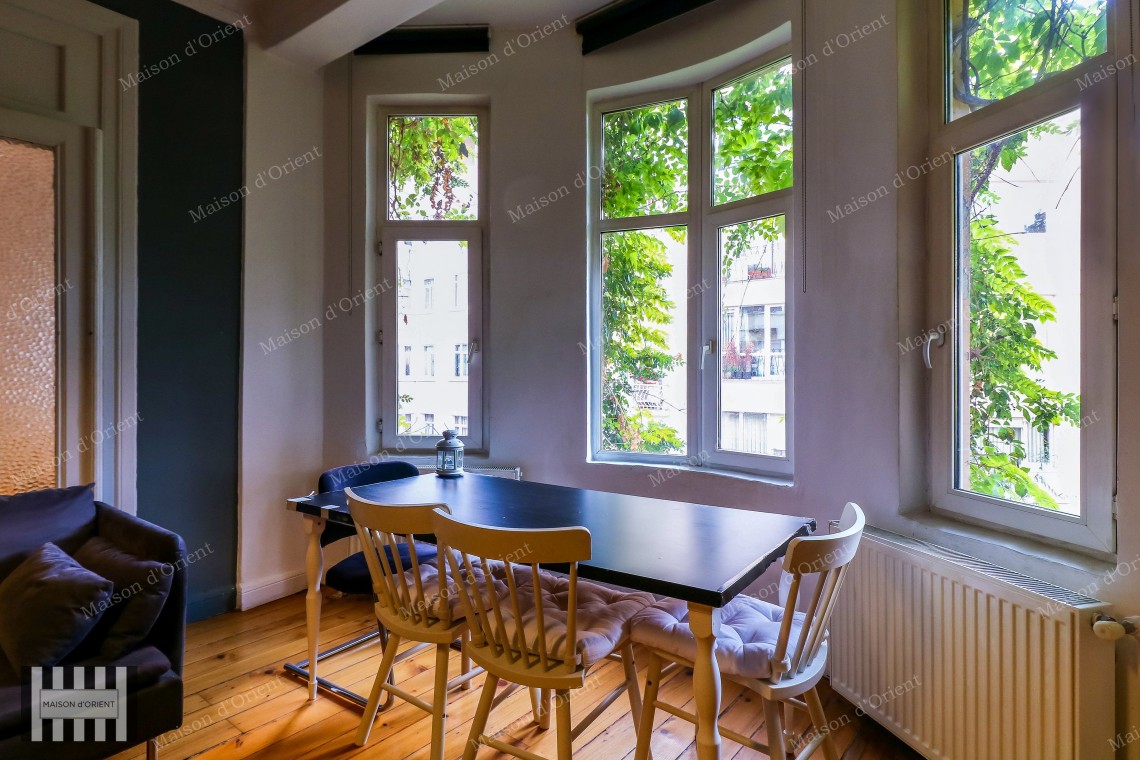 160sqm Historical Flat for Rent in Cihangir