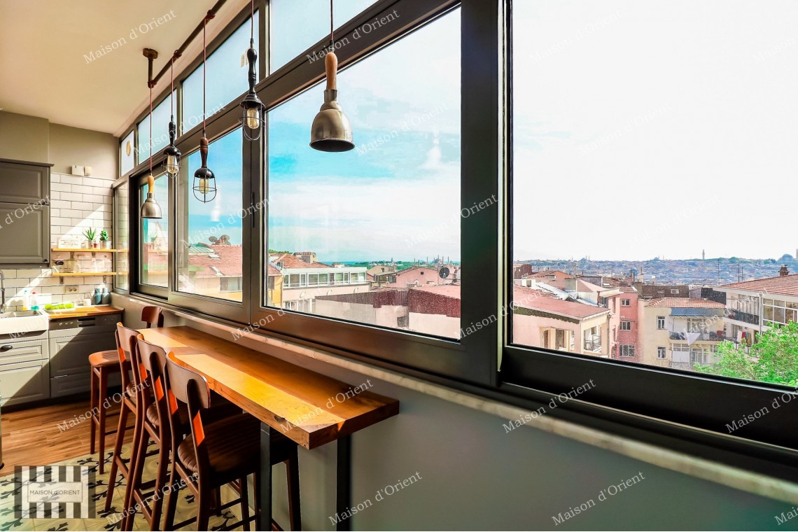 160sqm Flat with View for Sale in Cihangir